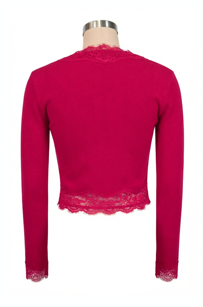 Harptree Village Follies Cardigan (Red)