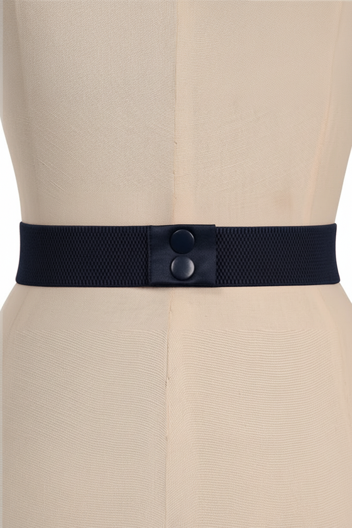 D'Amour Follies Velvet Bow Belt With Tails (Midnight Blue)