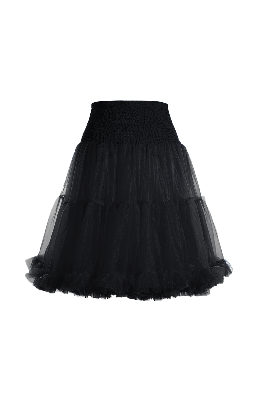 Vintage Classic Follies Petticoat (Black)