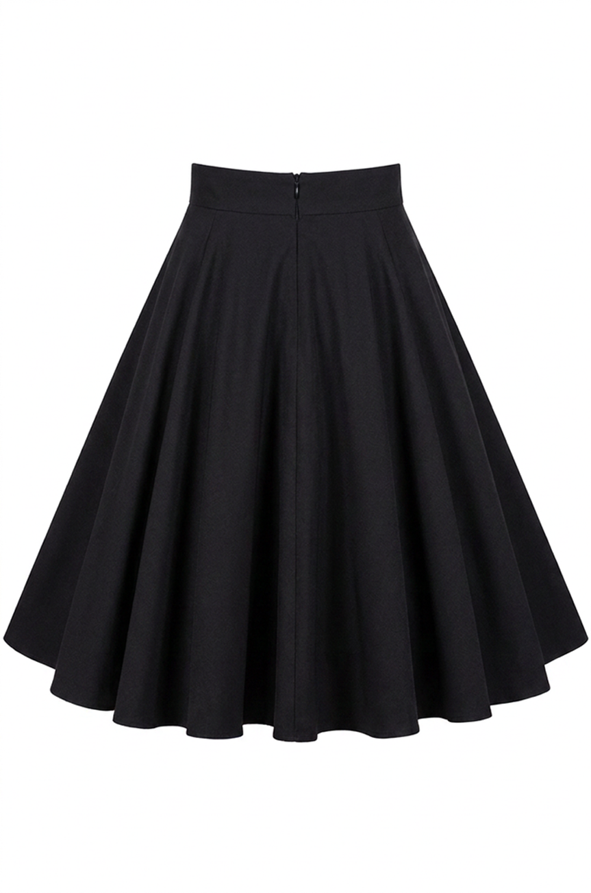 D'Amour Circle Skirt (Black)