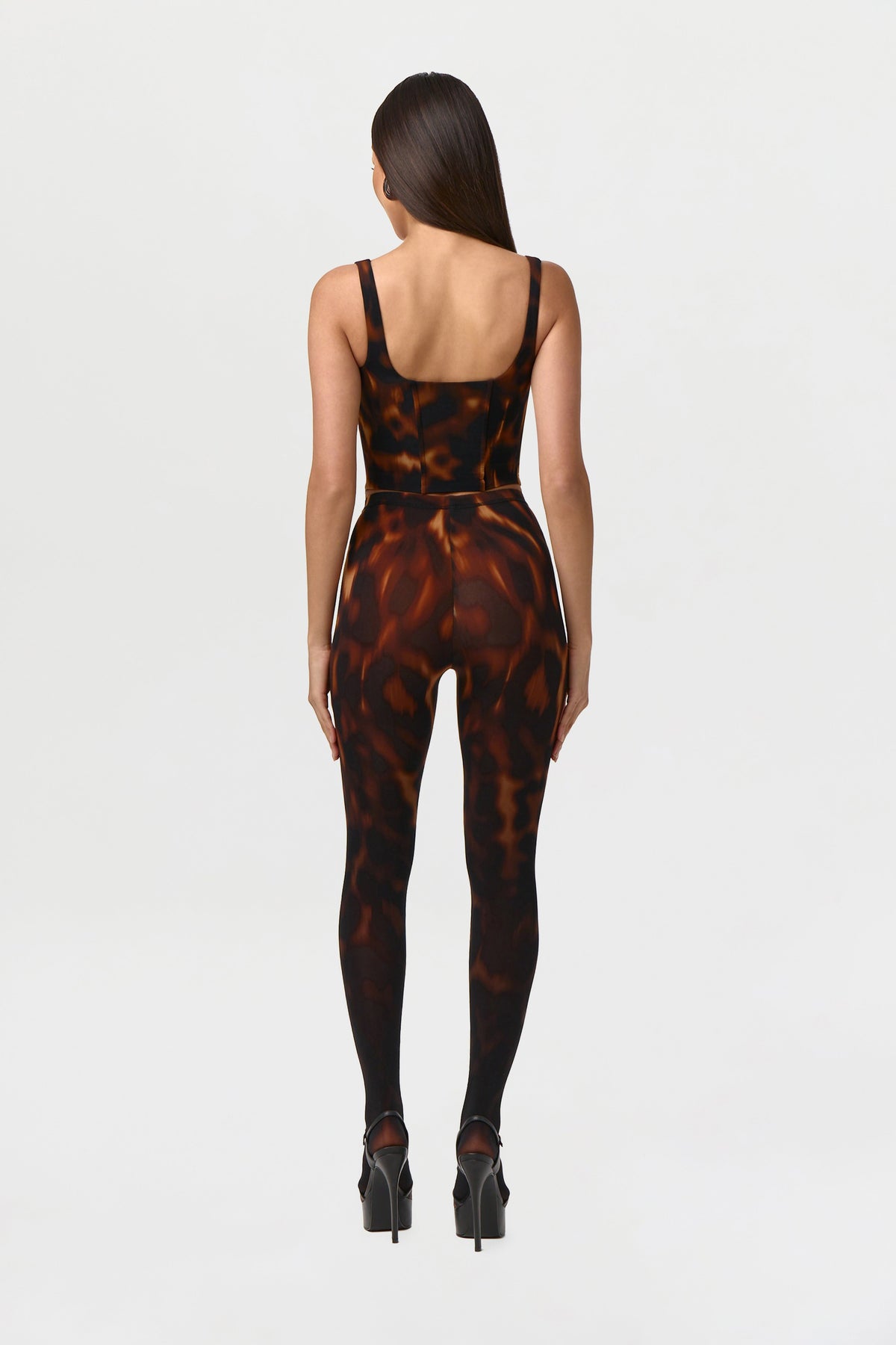 Bare Body Tortoise Closed Toe Legging