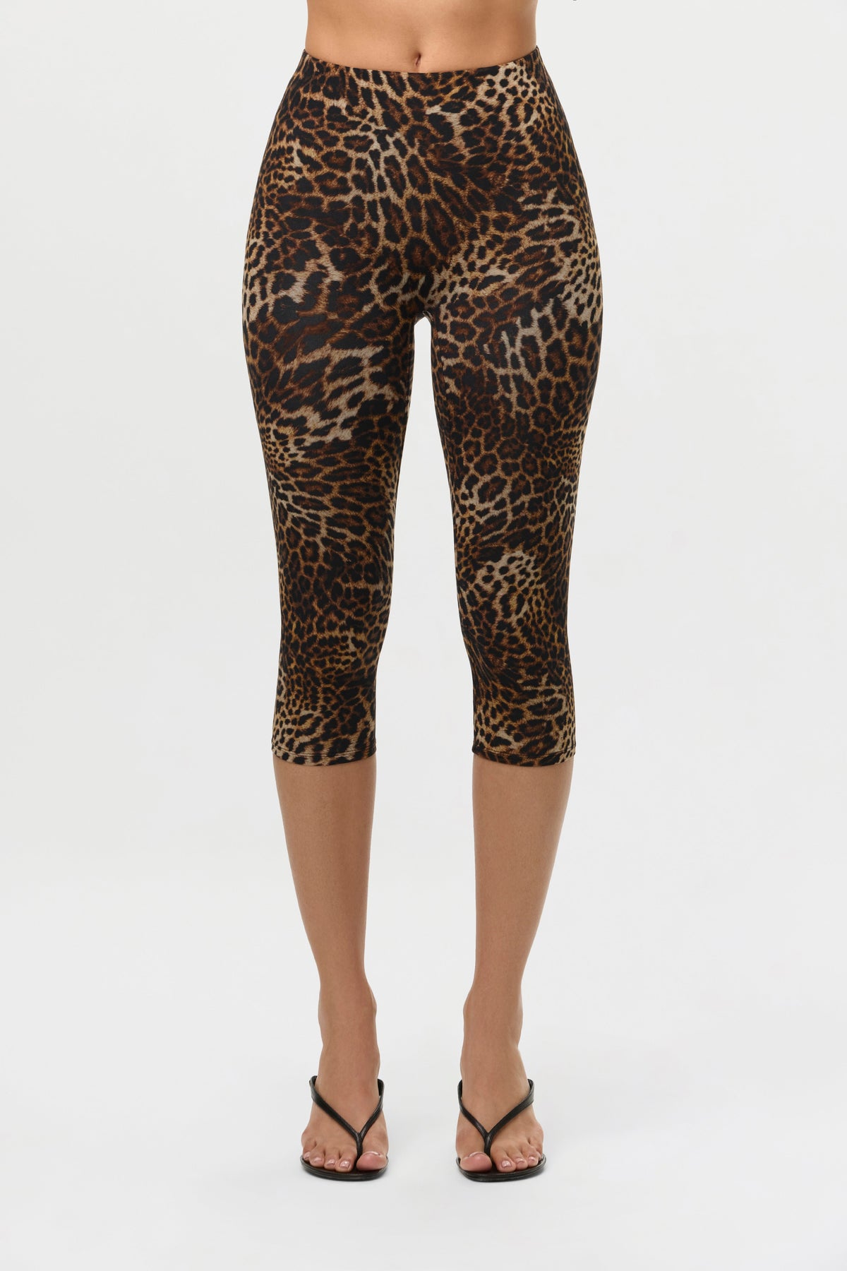 Naked Print Capri Legging