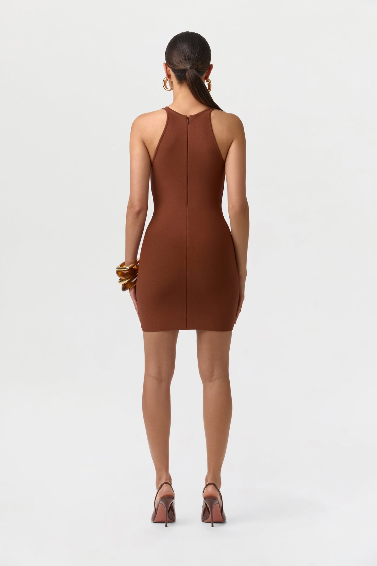 Bandage Scoop Mini Dress