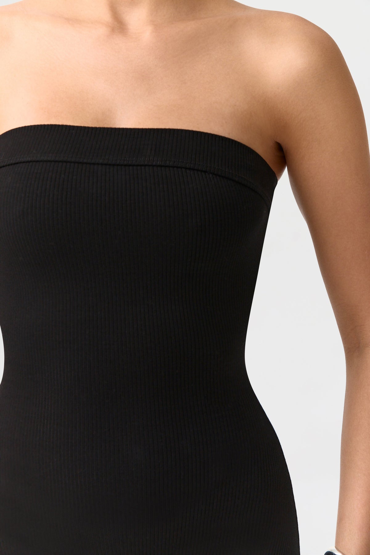 Snatched Tube Stirrup Jumpsuit