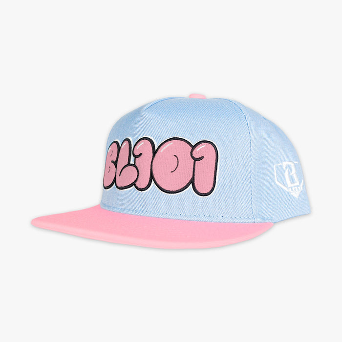 Baseball Lifestyle 101 Cotton Candy Snapback Accessories Baseball Lifestyle 101 Bubble Gum