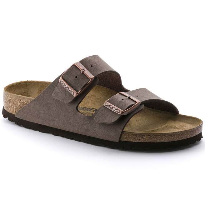 Birkenstock Arizona Birkibuc Footwear Birkenstock Mocha 35 Narrow
