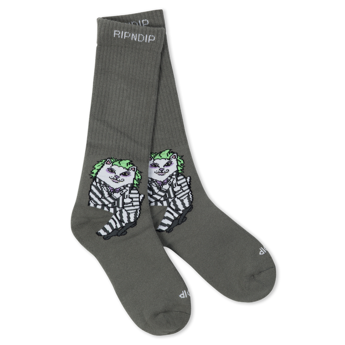 RIPNDIP Bug Drank Nerm Socks (Charcoal)