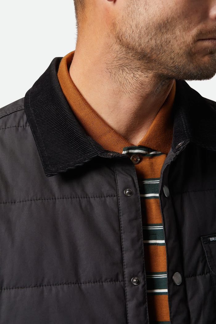 Men's Cass Jacket in the color Black/Black - Additional Fit image