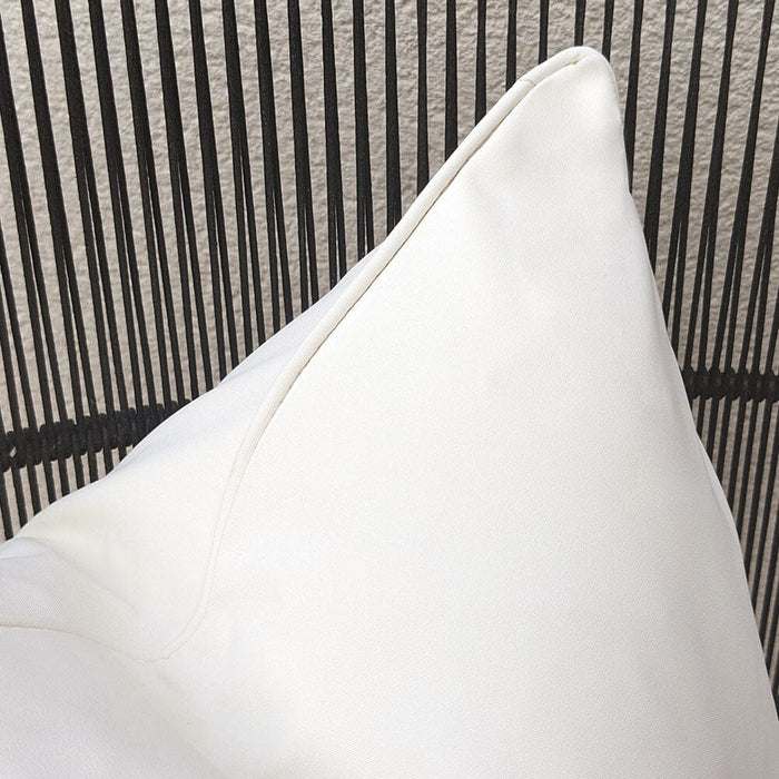 Cream Piped Outdoor Cushion - 43 x 43cm Accessories