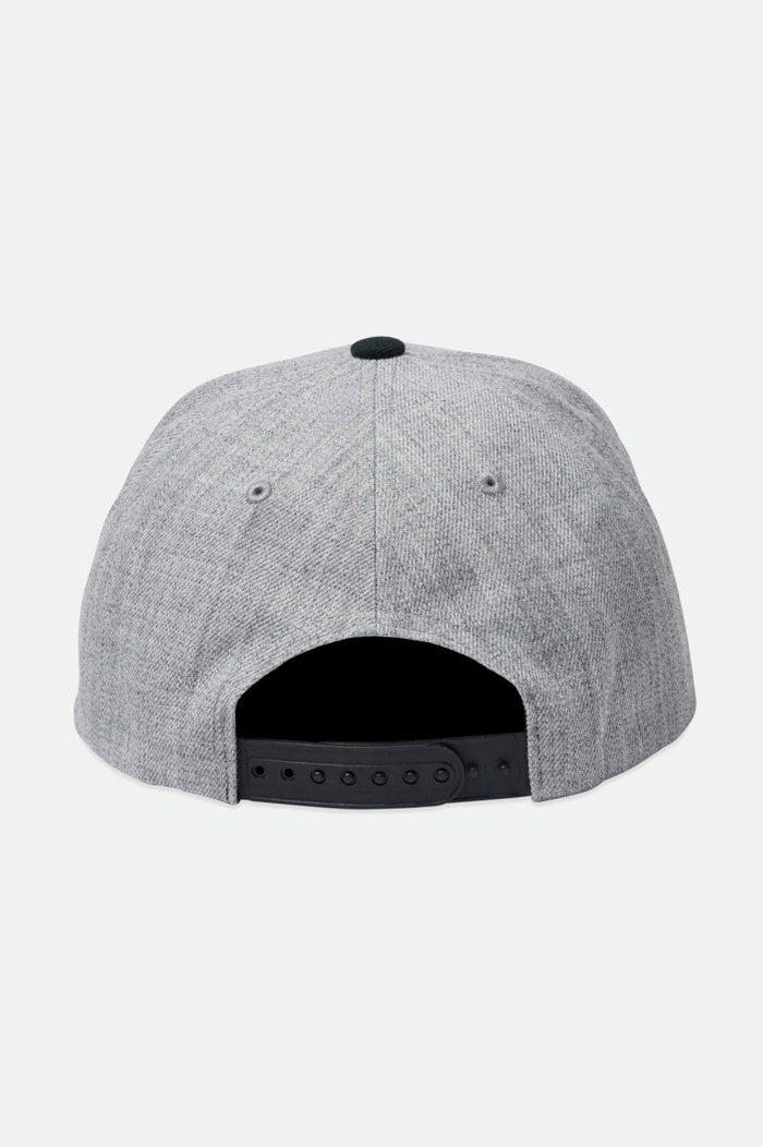 Crest Netplus Snapback - Heather Grey/Black