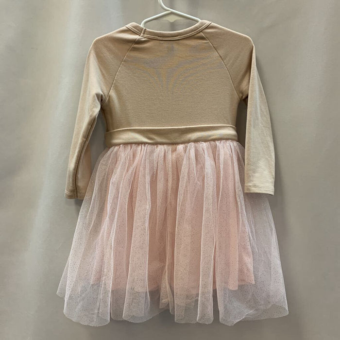 Dress: Long Sleeve Deer with Sparkle Skirt