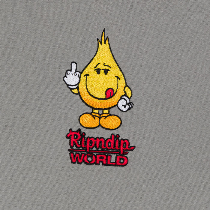 RIPNDIP F U Flameboy Hoodie (Grey)