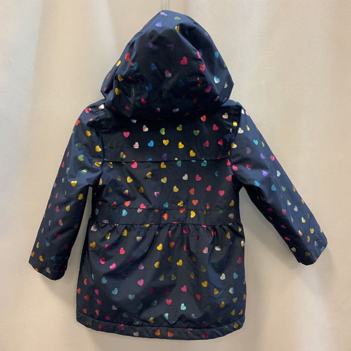 Jacket: Colored Hearts Hooded