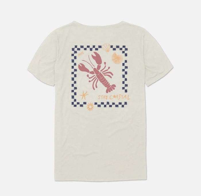 Jetty Kids' Coastal Crustacean Tee Apparel Jetty White Youth Small