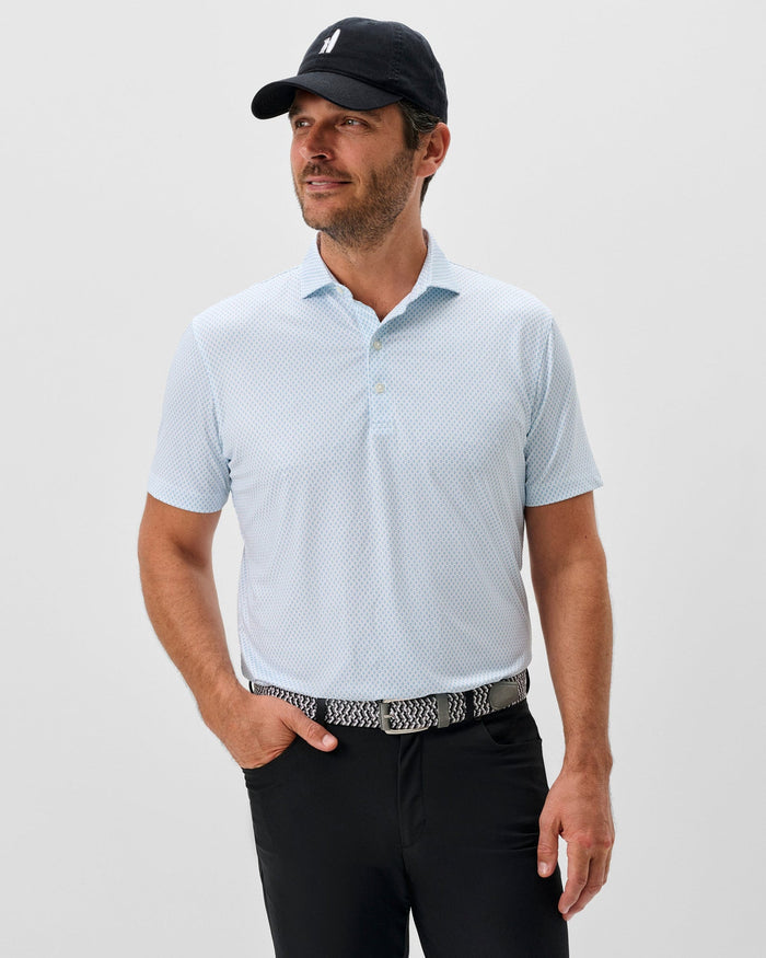 Johnnie-O Men's Connors Performance Jersey Polo Apparel Johnnie-O Kona Small