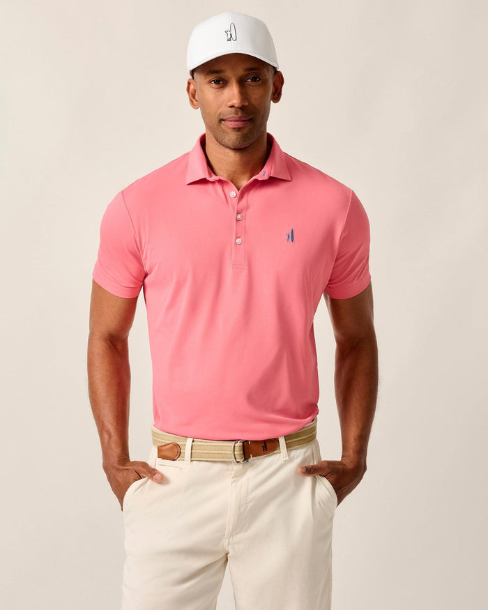 Johnnie-O Men's Stevie Hangin' Out Polo Apparel Johnnie-O Azalea Small