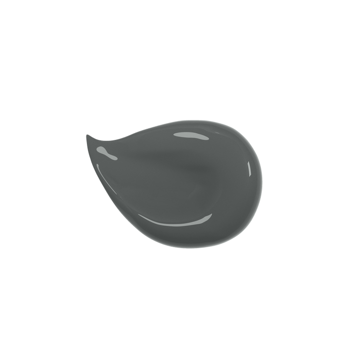 Licorice Swirl Dark Grey Walls & Ceilings Washable Flat Matt Paint - 2.5L