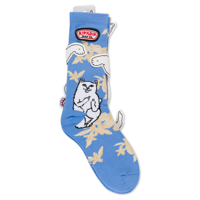 RIPNDIP Lord Nermal Surf Socks (Blue)