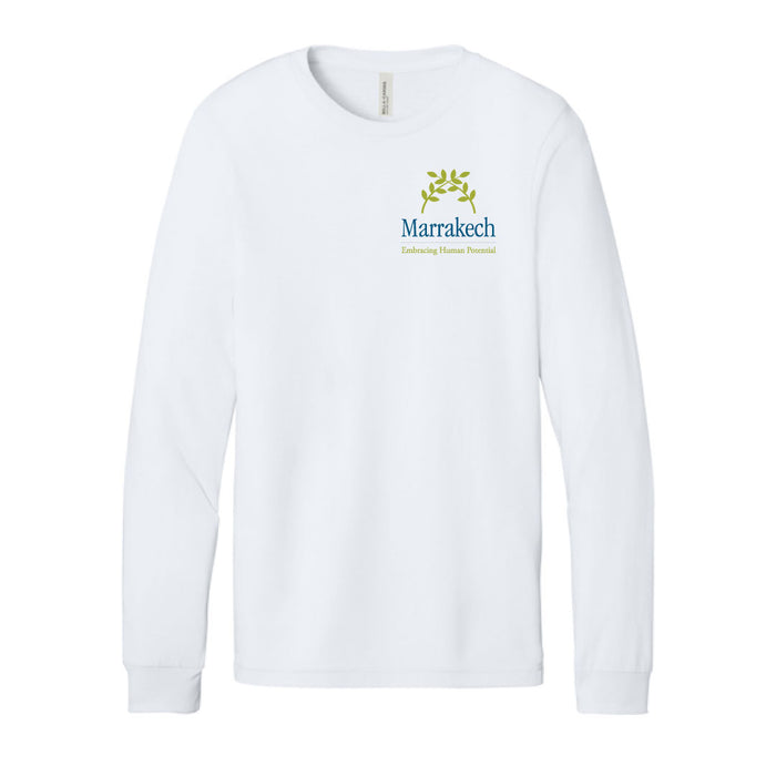 Marrakech Cotton Long Sleeve Logowear Marrakech White Ladies S