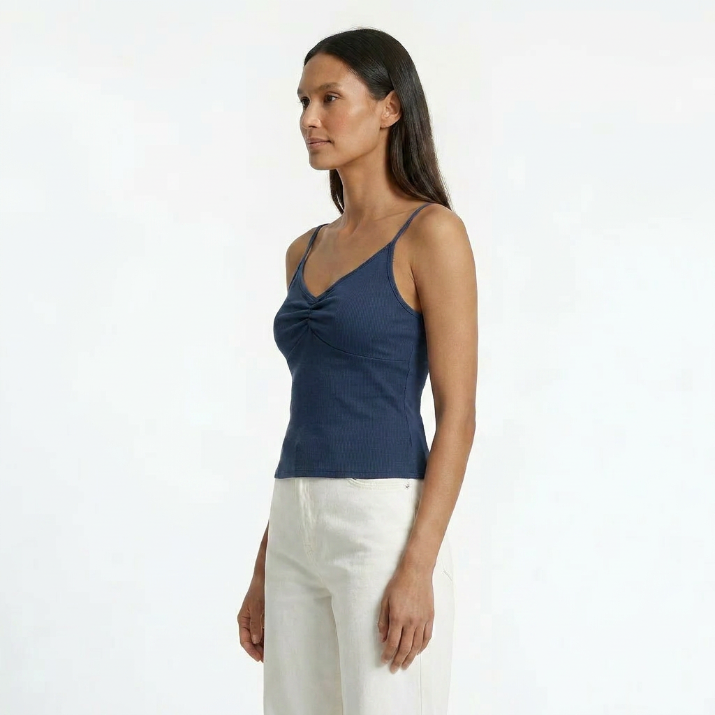 Shirred Front Cami