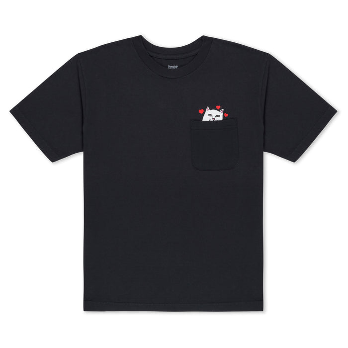 RIPNDIP Nermal Loves Pocket Tee (Charcoal)