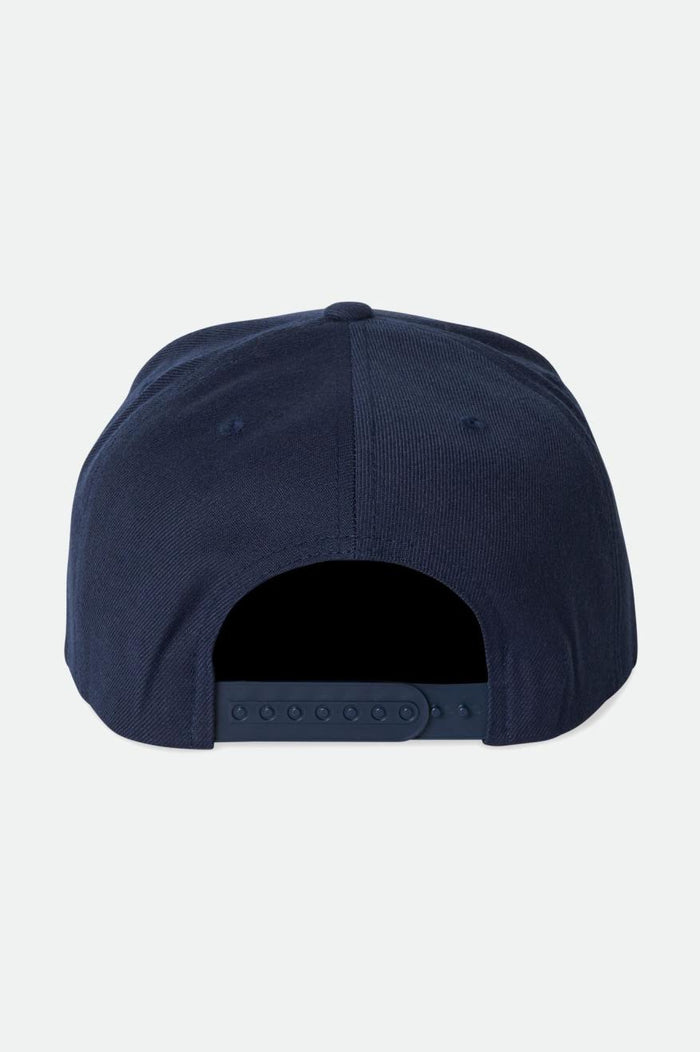 Oath III Snapback - Washed Navy/Washed Navy