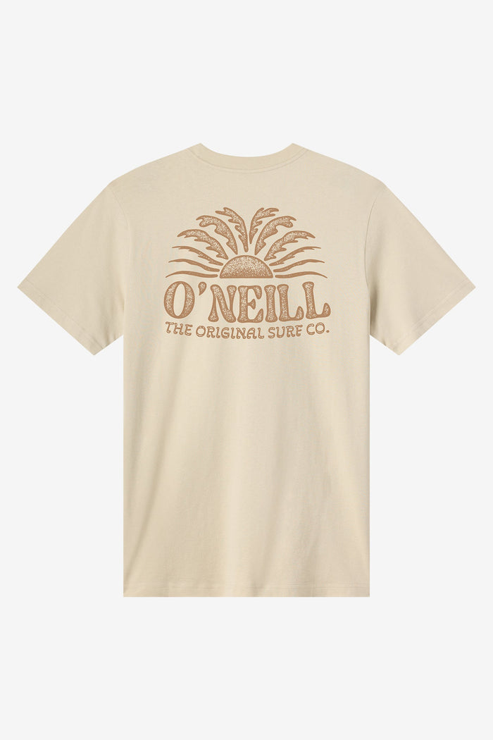 O'Neill Men's Burst Classic Tee Apparel O'Neill Lite Khaki Small