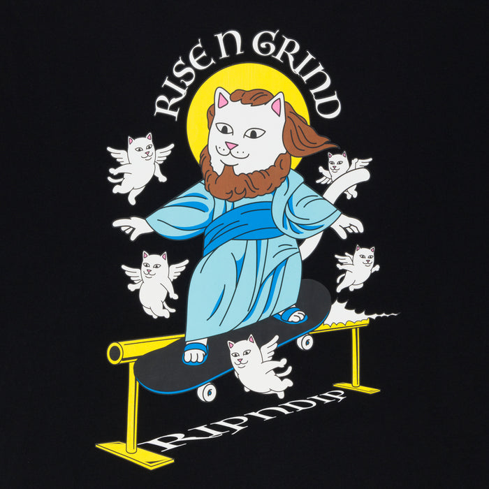 RIPNDIP Rise N Grind Tee (Black)
