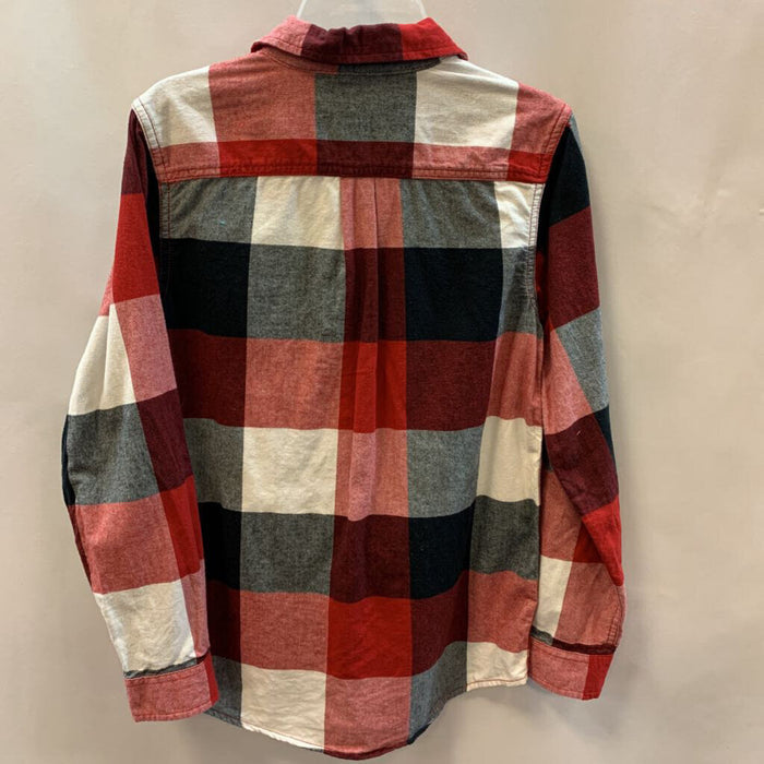 Shirt: Long Sleeve Plaid Button Up