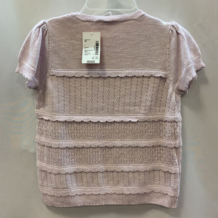 Shirt: NWT lace ruffle crotchet