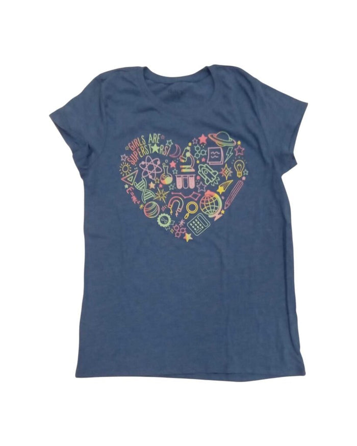 Short Sleeve Shirt: Girls are Superstars!