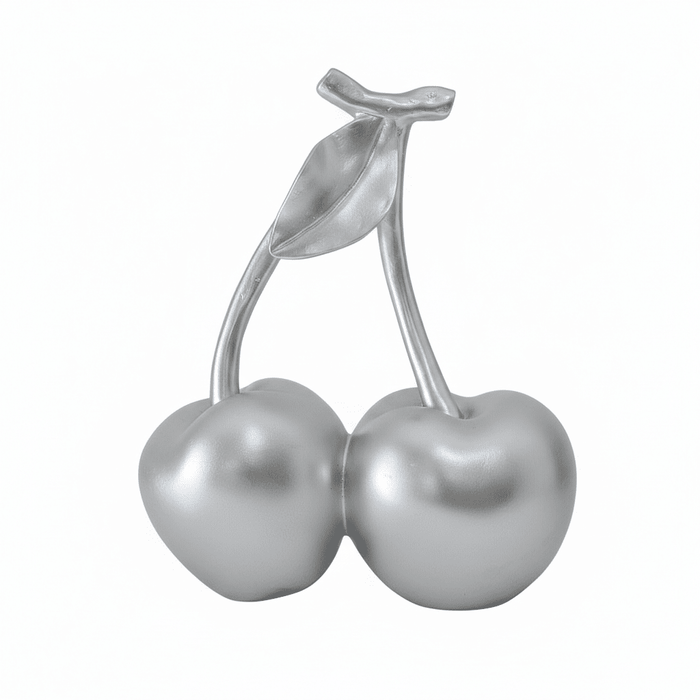 Silver Decorative Cherry Ornament Accessories