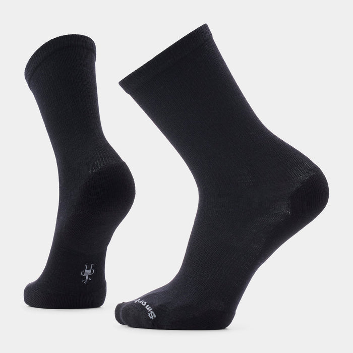 Smartwool Everyday Solid Rib Crew Socks Apparel Smartwool Black-001 Medium