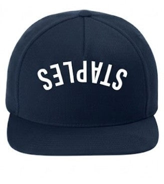 Staples Athletics Snapback STAPLES Baseball Hat Logowear Staples Athletics Navy