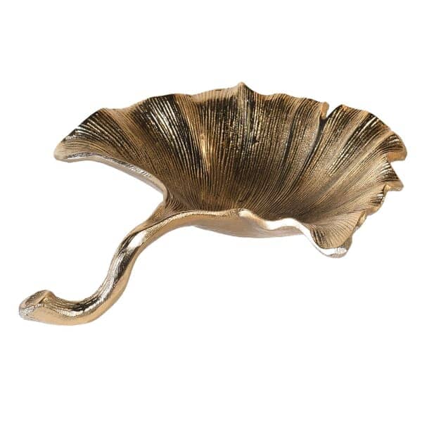 Torte Gold Decorative Gingko Leaf Dish Accessories