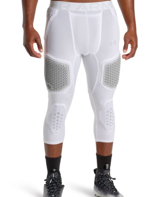 Under Armour Men's Gameday Armour 7-Pad Tight Accessories United Sports Brands White Small