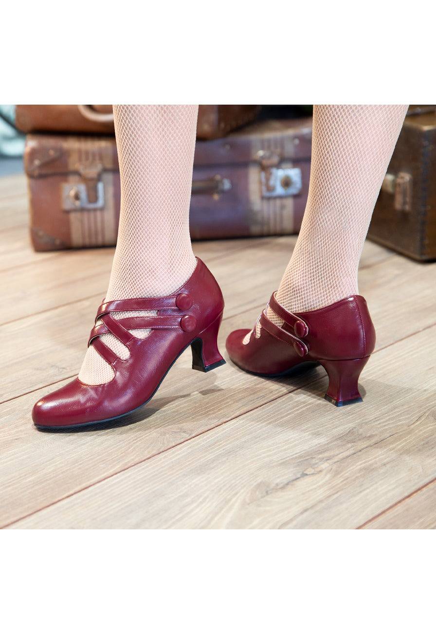 Harlem Twist Shoe (Burgundy)