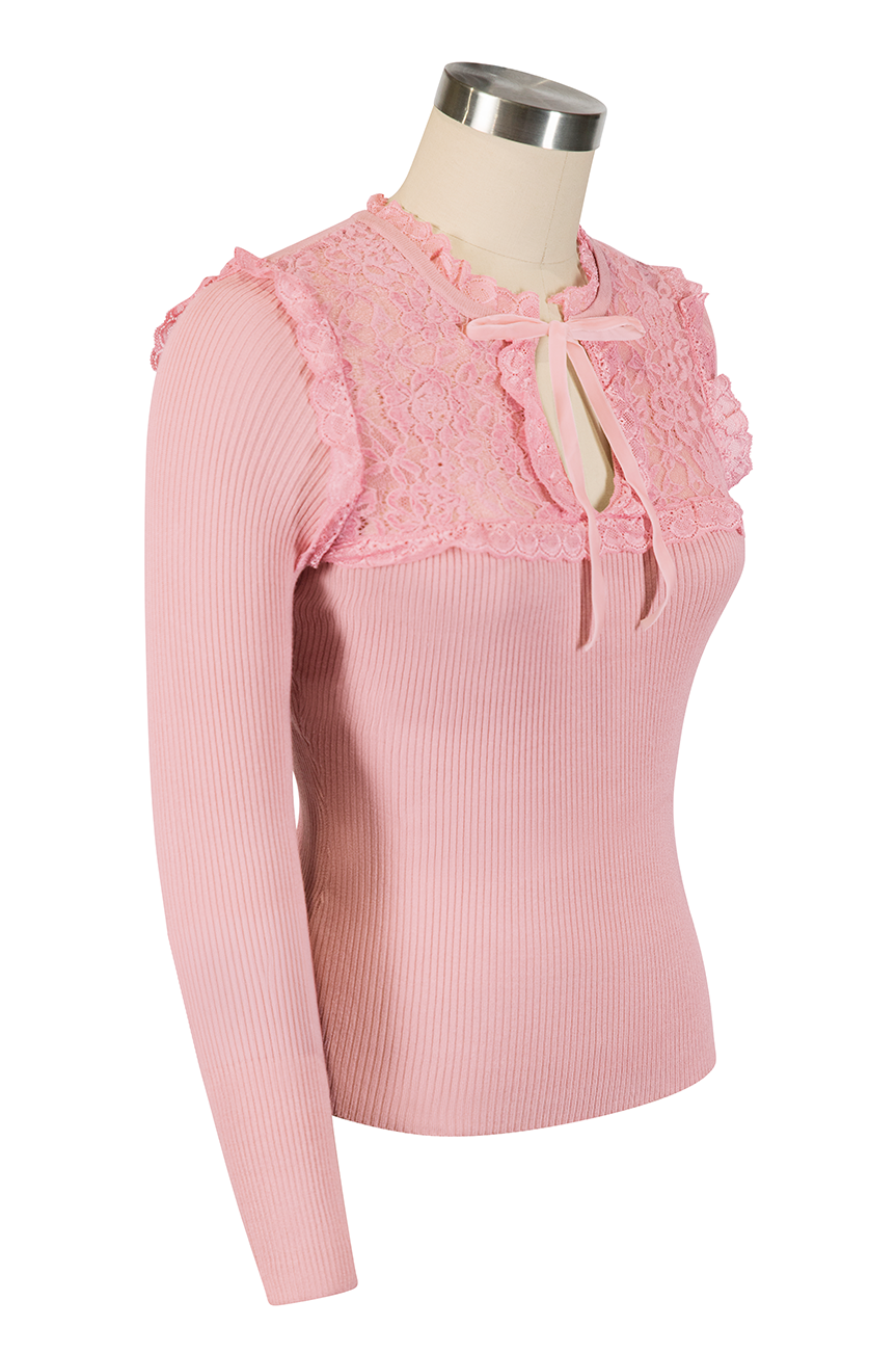 Anastasia Knit Top (Dusty Pink)