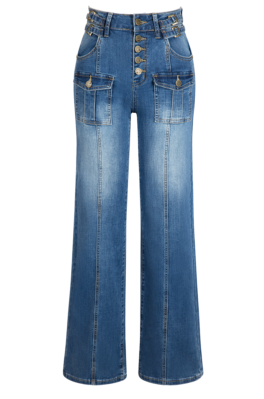Hudson Buckle Jeans