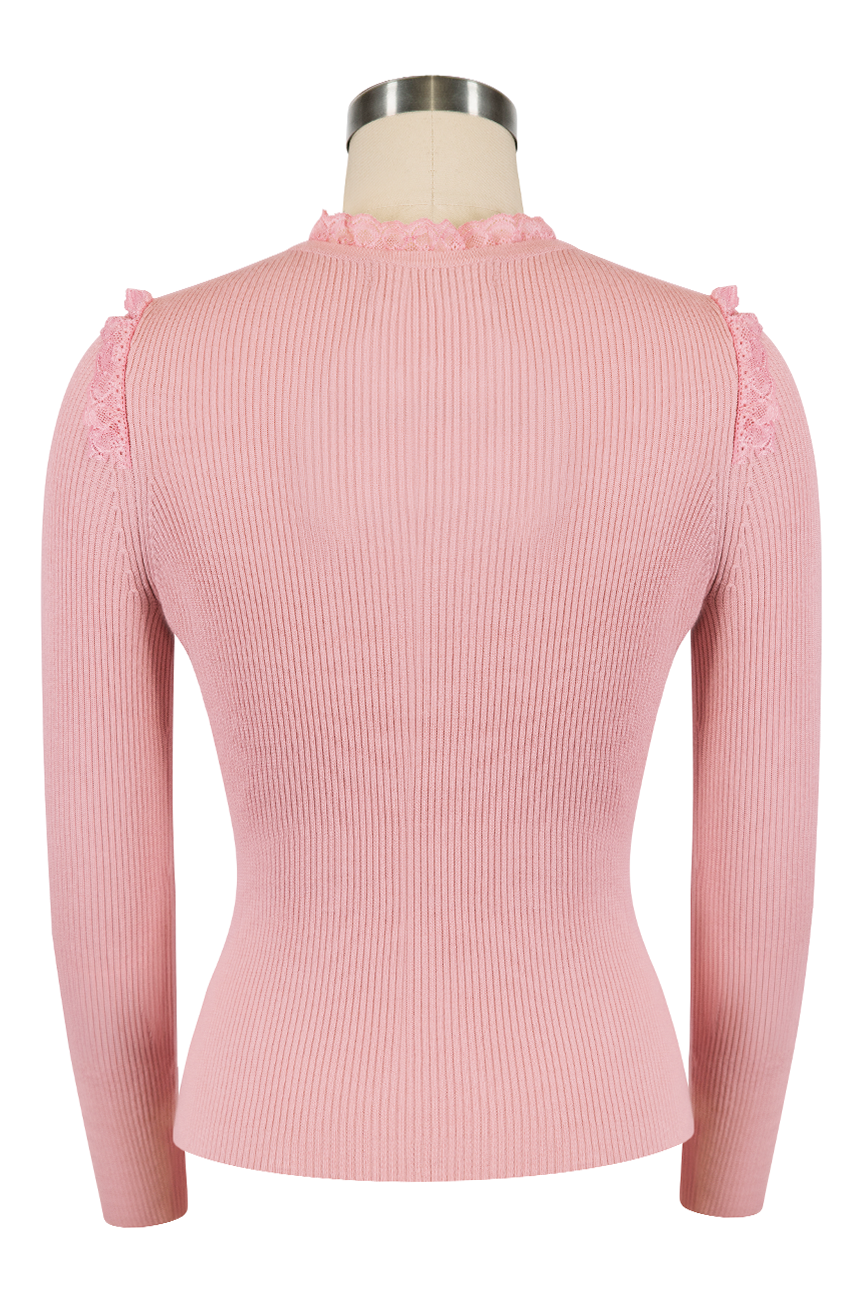 Anastasia Knit Top (Dusty Pink)
