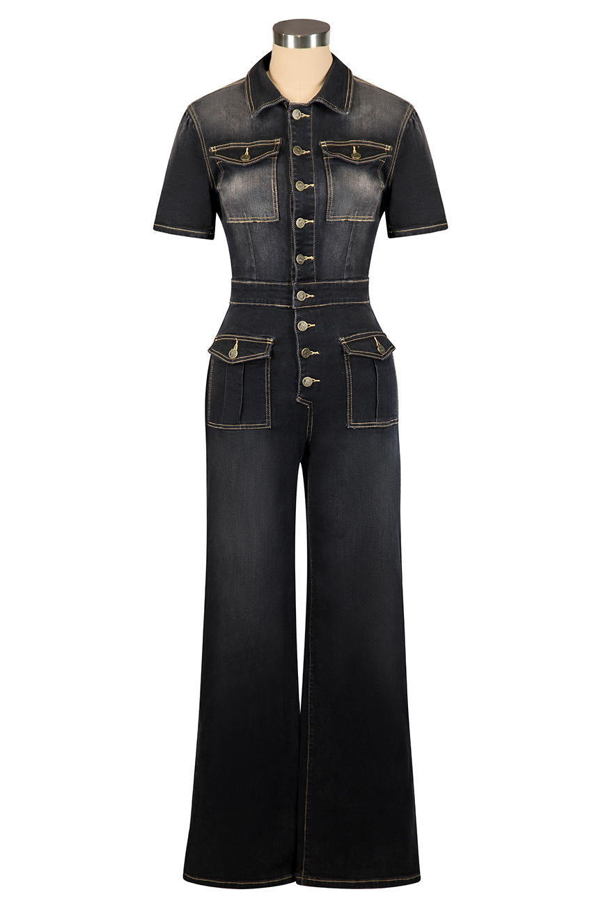 Daytona Jumpsuit (Black)