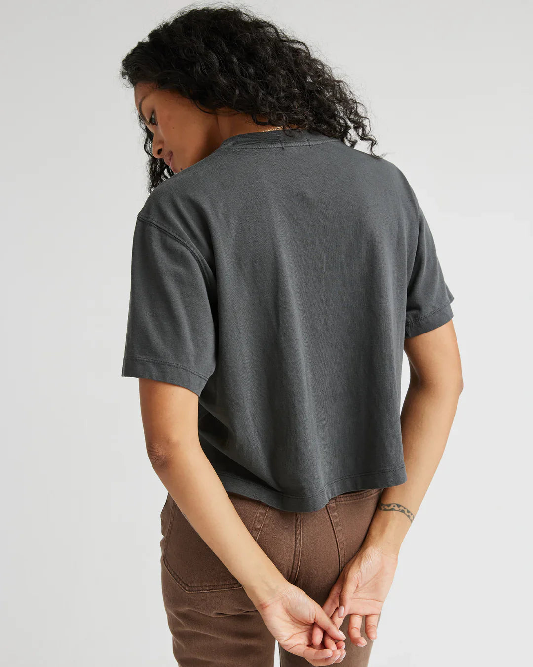 Richer Poorer Women's Relaxed Crop Tee