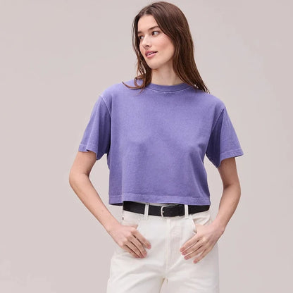 Richer Poorer Women's Relaxed Crop Tee