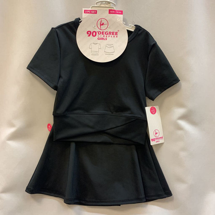 2 Pc Active Set: Crossover Top with Skort