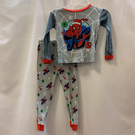 2 Pc Sleeper: Long Sleeve Spiderman Christmas