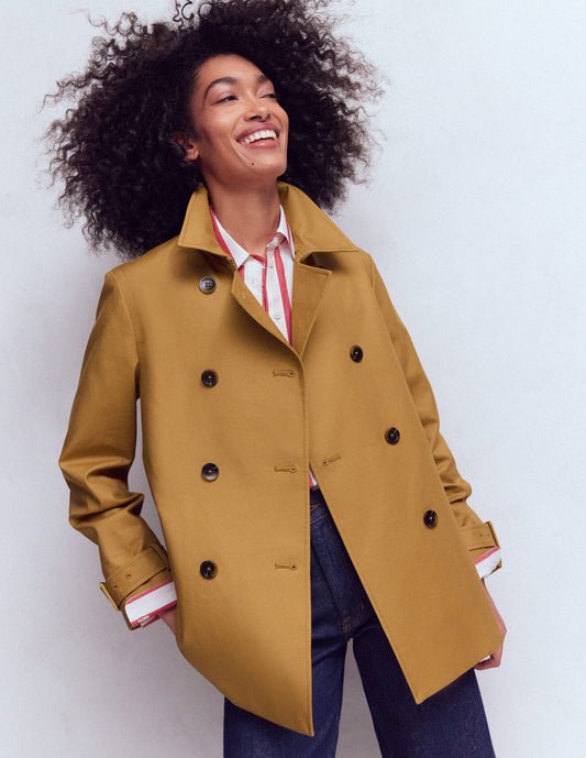 Heart Swing Trench-Hazelnut Brown