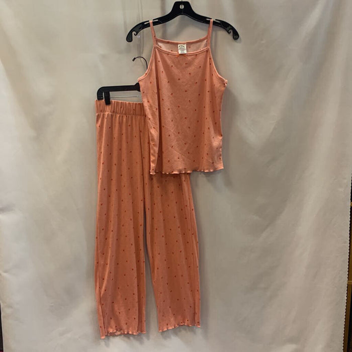2pc sleeper: hearts & strawberries