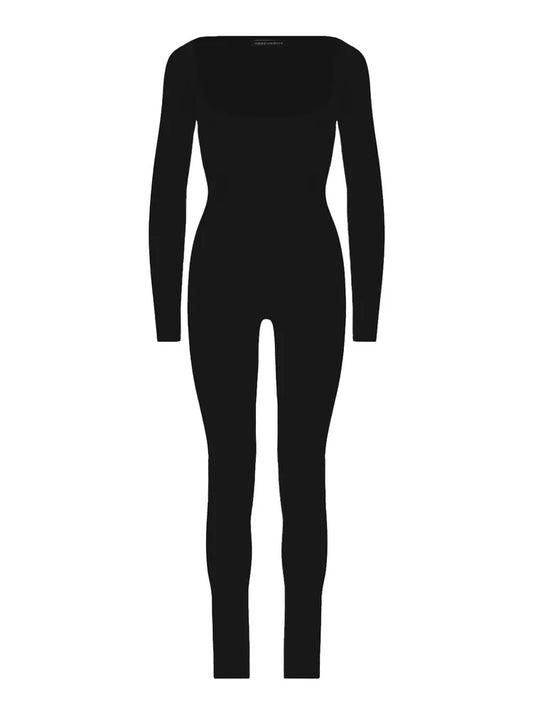 NW Square Neck Jumpsuit Curve