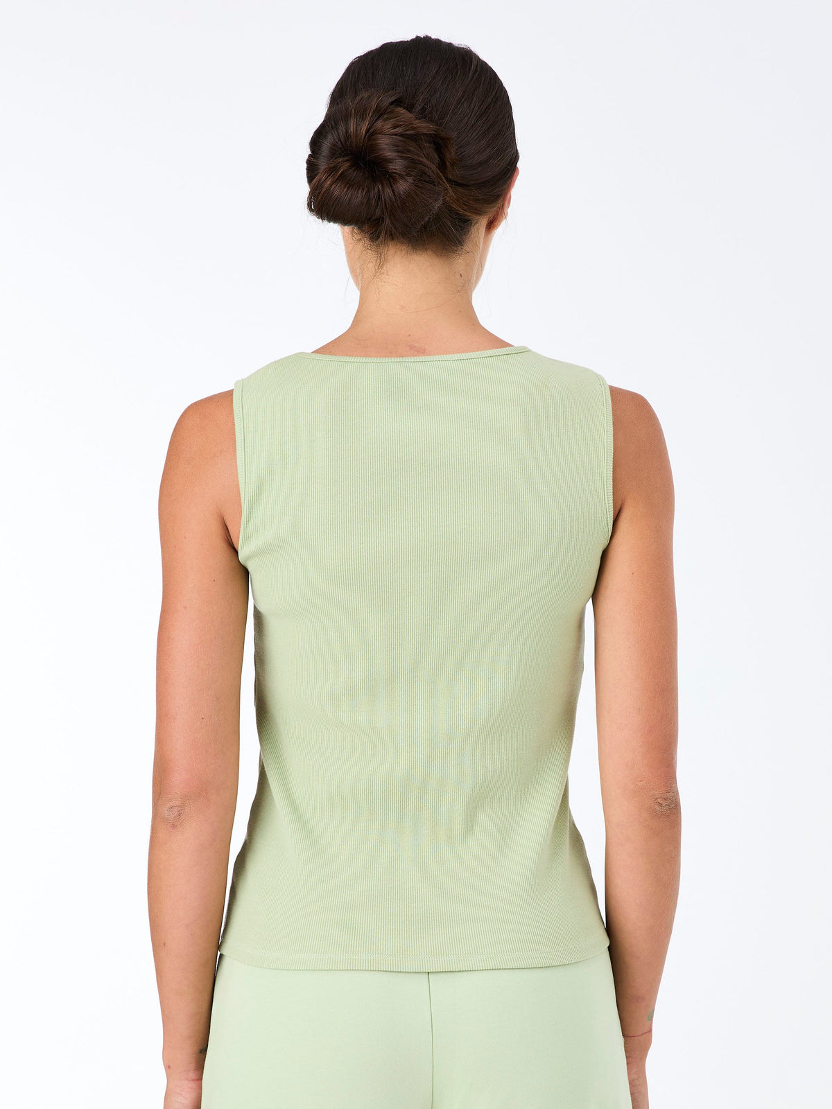 Riva Rib Tank - Matcha