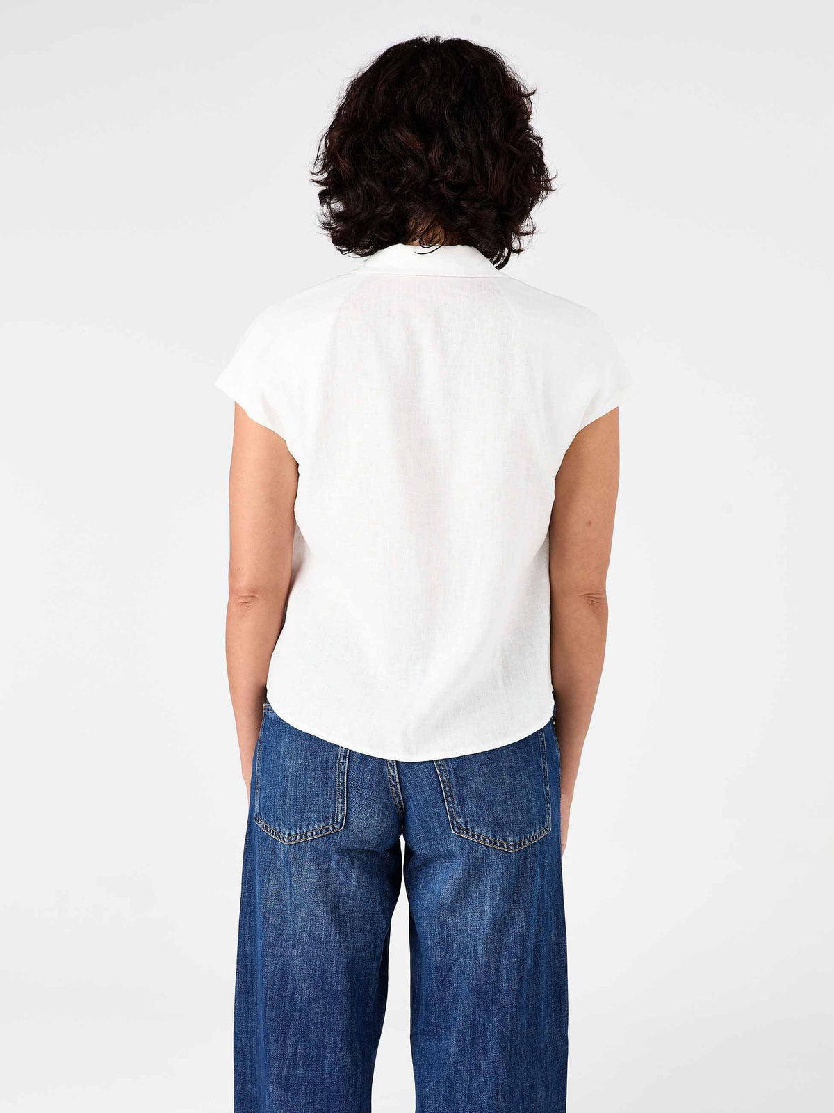 Laurel Linen Shirt White